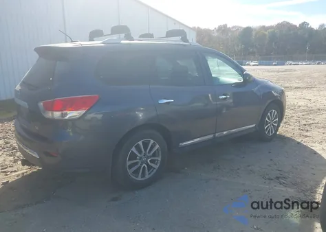 2014 Nissan Pathfinder Sl из США, поврежденный, VIN 5N1AR2MN6EC624947